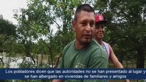 “Estamos inundados y no tenemos ayuda de nadie, nadie a ha venido