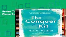 Review  The Conquer Kit: A Creative Business Planner for Women Entrepreneurs