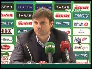 Bursaspor 1-1 Antalyaspor Maç Sonu Basın Toplantıları (26.11.2012)