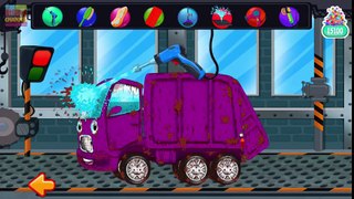 Tv cartoons movies 2019 Garbage Truck   Truck Car Wash