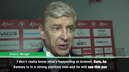 Download Video: FOOTBALL: Premier League: I don't know if they'll give him a big contract - Wenger on Aaron Ramsey