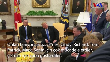 24 saatte Türkiye’deki cezaevinden Beyaz Saray’a…