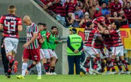 Veja os gols da vitória do Flamengo sobre o Fluminense no Maracanã