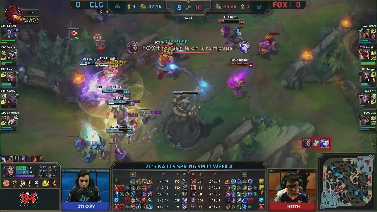 CLG vs FOX - Week 4 Day 2 Highlights (Spring 2017)
