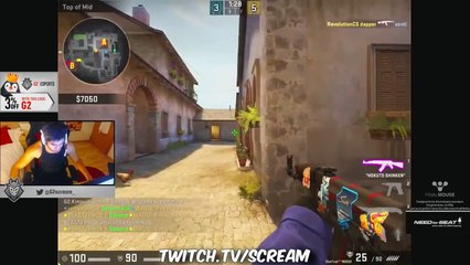 CS:GO - Best of ScreaM 2016 (Insane Headshot Machi-2