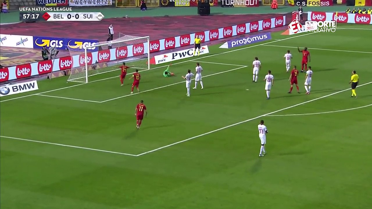 BÉLGICA 2 X 1 SUÍÇA - MELHORES MOMENTOS - UEFA NATIONS LEAGUE (12 10 2018)