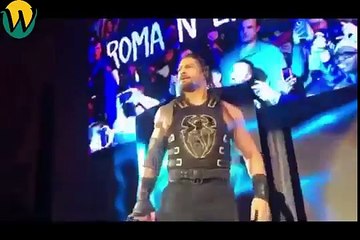 WWE RAW Live Event Syracuse 13/10/18 - Roman Reigns Dean Ambrose Vs Drew Mcintyre Elias