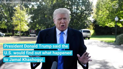 Donald Trump Speaks Out In Defense Of Saudi Journalist