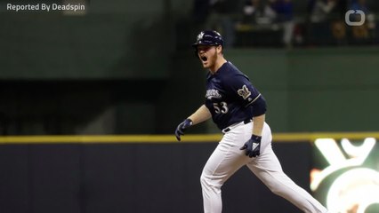 Brewers Reliever Brandon Woodruff Bonked Off Clayton Kershaw