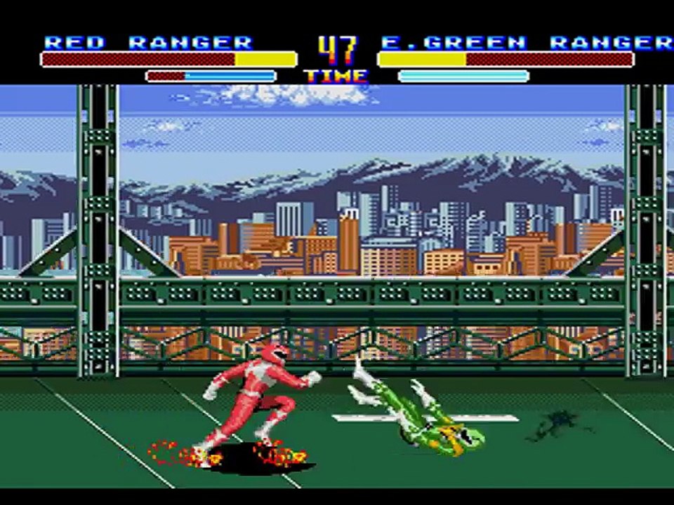 Mighty Morphin Power Rangers (Sega Mega Drive)