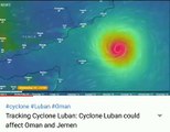 Breaking news: Alerte Rouge Meteo.Le cyclone Geant Luban c'est dévié du Oman et se dirige vers le Yemen ..A #Djibouti on doit s attendre a des forte pluie un