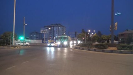 Sınır Hattına Sevkiyat Sürüyor