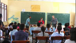 As we celebrate #PiDay on March 14, listen to Ambassador Fitzpatrick speak to students in #TimorLeste about the value of education in science, technology, educa