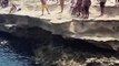 Meet Malta's four-legged tourist attraction!Titti the terrier shows off more doggy diving skills with her owner Carmelo at St Peter's Pool instagram.com/wa