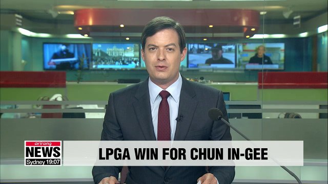 S. Korea's Chun In-gee wins 1st LPGA title in 2 years at home