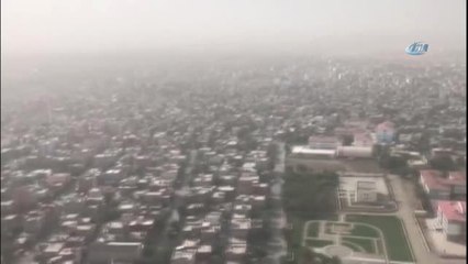 Batman'ı Etkisi Altına Alan Toz Fırtınası Havadan Görüntülendi