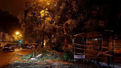 Wirbelsturm "Leslie" wütet in Portugal mit mehr als 170 km/h