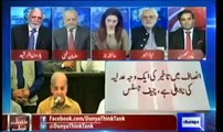 Haroon ur Rasheed gets angry on Salman Ghani over IG Punjab Mohammad Tahirs issue