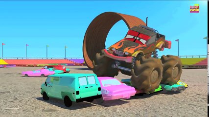 Tv cartoons movies 2019 Big Trucks Battle   Garbage truck VS Army truck   Vehicle Mash Up