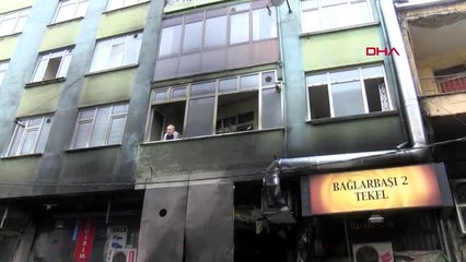İstanbul Bağcılar'da Lokantada Patlama Sonrası Yangın