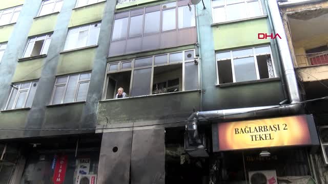 İstanbul Bağcılar'da Lokantada Patlama Sonrası Yangın