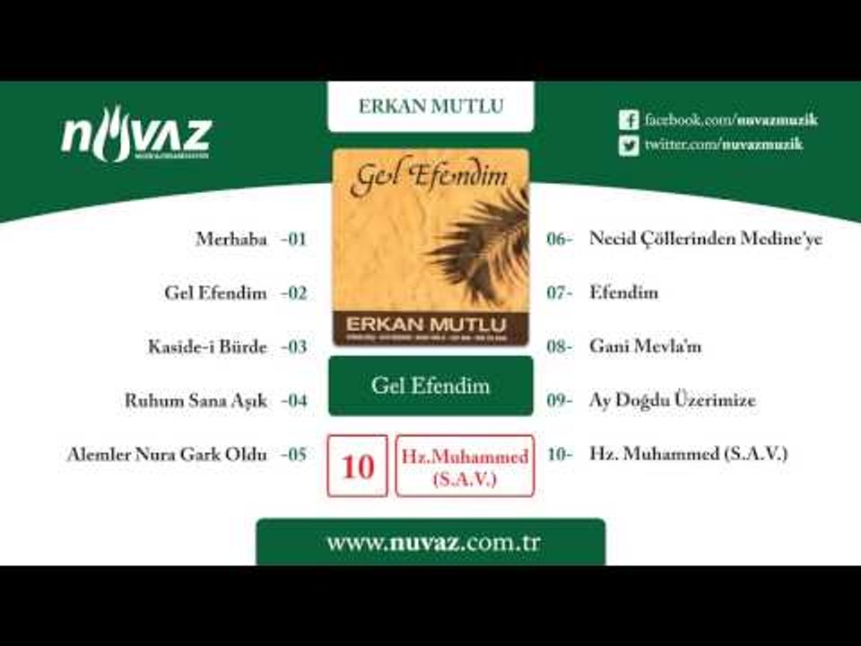 Erkan Mutlu & Yusuf Ziya Özkan - Hz.Muhammed (S.A.V.)