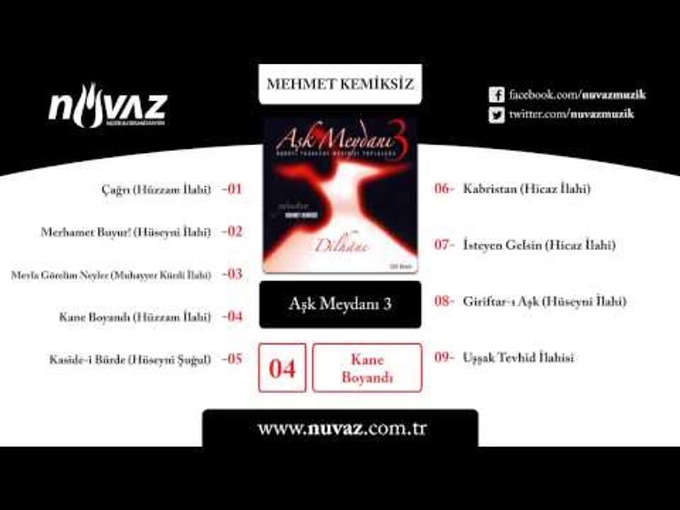 Mehmet Kemiksiz - Kane Boyandı