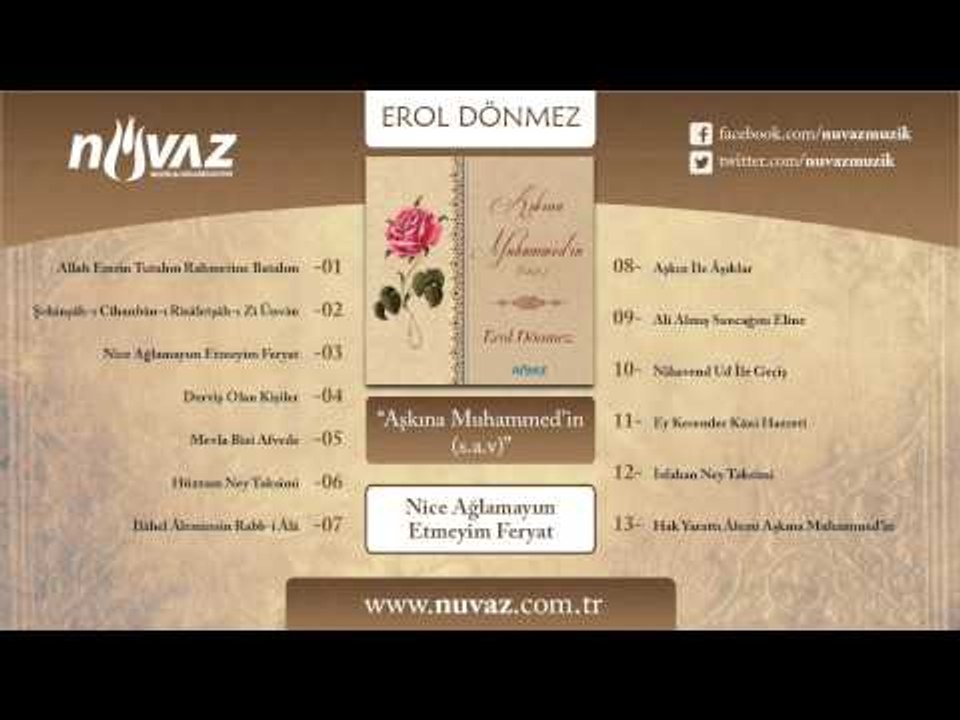 Erol Dönmez - Nice Ağlamayım Etmeyim Feryat