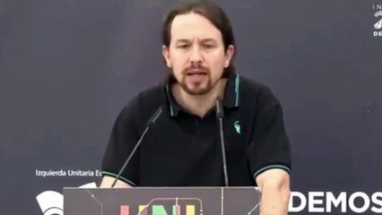 Pablo Iglesias sobre el 12 de octubre