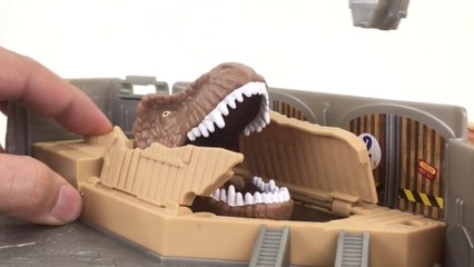 Jurassic World Matchbox Toys Collection Harbor Rescue Playset and Vehicles || Keith's Toy Box