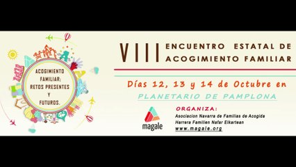 Baile de la Comparsa de Gigantes de Pamplona para las familias de acogida