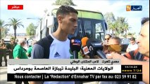 Mehdi Tahrat avant le départ vers le Benin