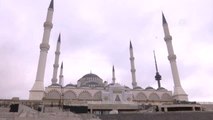 Cumhurbaşkanı Erdoğan, Çamlıca Camisi'nde İncelemelerde Bulundu - İstanbul