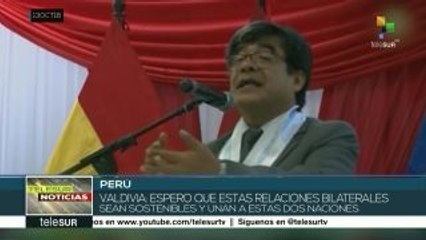 Perú ratifica su compromiso con el intercambio comercial con Bolivia