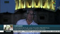 Esquivel: a Monseñor Romero trataron de silenciarlo pero no pudieron