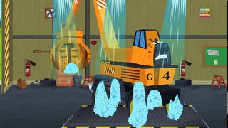 Tv cartoons movies 2019 American Truck   car wash   kids car cartoon part 1 2 part 1/2