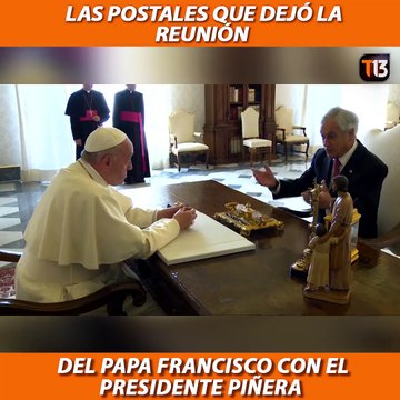 El Papa Francisco recibió este sábado en el Vaticano al Presidente Sebastián Piñera, para una reunión de 32 minutos a solas en su estudio privado, informaron f