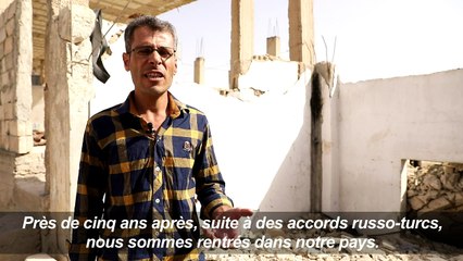 Des habitants de Morek rentrent chez eux malgré les destructions