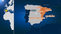 Diez provincias españolas en alerta naranja ante la llegada de 