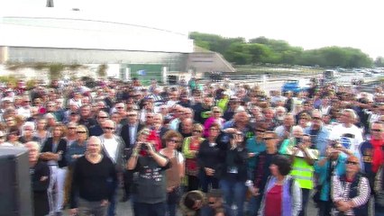 Quelques réactions de participants et des images de la manifestation