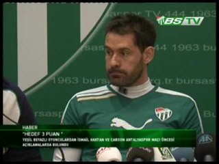 29 Mart Antrenman - Carson ve İsmail Basın toplantısı (29.03.2012)