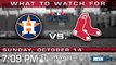 The Red Sox Look To Bounce Back In Game 2 of ALCS