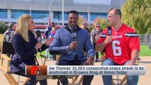 Joe Thomas on Mayfield: 'Baker is going to have to bring his A game'