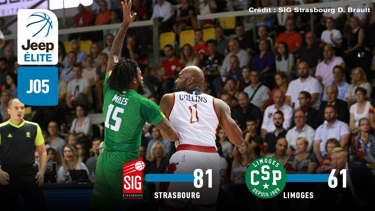 Jeep® ÉLITE : Strasbourg vs Limoges (J5)