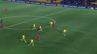 Stefan Mugosa  Goal Lithuania 0-1 Montenegro 14.10.2018