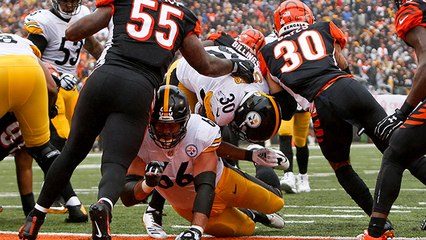 Conner ties Steelers record for most rushing TDs through 6 games