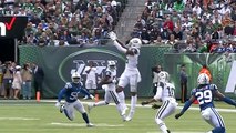 Terrelle Pryor jumps to grab 22-yard pass from Darnold