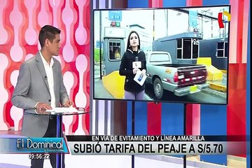 Vía de Evitamiento y Línea Amarilla: se inició cobro de S/ 5.70 por peaje