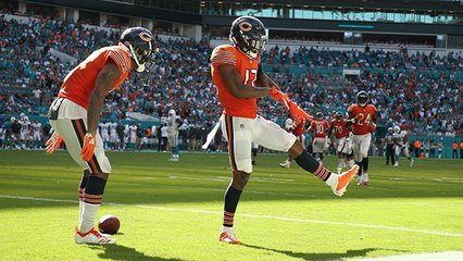 Trubisky puts Bears ahead late with TD dart to Miller