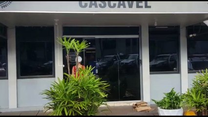 Vítima de agressão é levada à delegacia